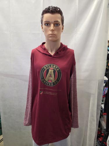 NWT Atlanta United FC Lightweight Hoodie XXL 2XL MLS