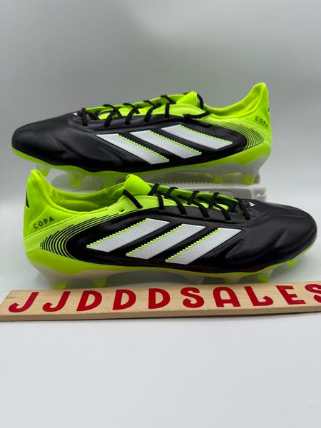 Adidas Copa Pure 3 Elite Fg Core Black Green Soccer Cleats 