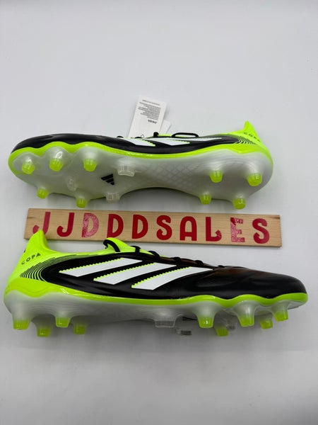 Adidas Copa Pure 3 Elite Fg Core Black Green Soccer Cleats  display picture 2