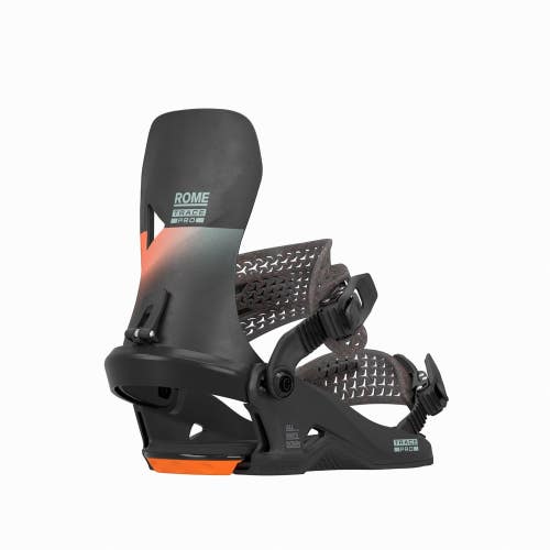 Rome Trace HW Pro Snowboard Bindings M/L Mens US 7.5-10 Black/Slate New 2026