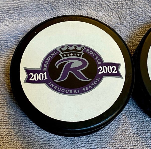 Reading Royals Vintage 2001-2002 Inaugural Season Official ECHL Hockey Puck