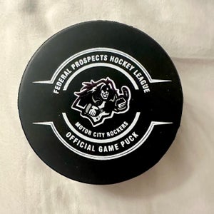 Motor City Rockers Hockey 2024-25 Official Game Puck (FPHL)