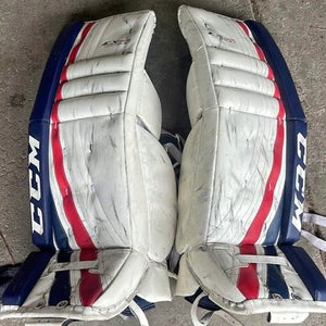 34" CCM Extreme Flex 400 Goalie Leg Pads (Used)