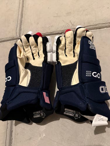 Custom USA 4 Nations Sherwood Code Encrypt Pro Gloves 15” Senior - NEW