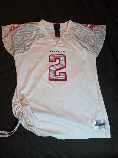 Reebok Women's Size- XL NFL Rhinestone Jersey Atlanta Falcons Matt Ryan- White