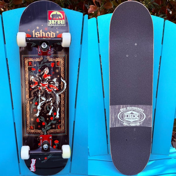 REAL Skateboards Ishod Wair Deluxe Basalt “Cerebrus” Complete Skateboard - 8.38”