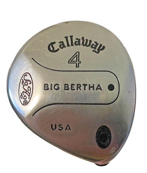 Callaway Big Bertha War Bird 4 Wood 17 RH RCH 90 Stiff Graphite 42" Wrap Grip HC