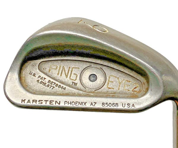 Ping Eye2 9 Iron Black Dot Right-Handed Men's +1 Stiff Flex Steel 37" Jumbo Grip