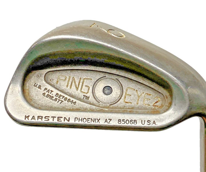 Ping Eye2 9 Iron Black Dot Right-Handed Men's +1 Stiff Flex Steel 37" Jumbo Grip