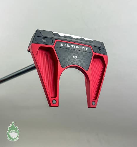 Used Left Handed Odyssey S25 Tri-Hot #7 34.5" Putter Steel Golf Club
