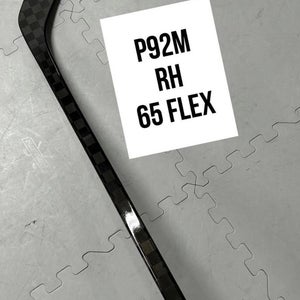 Senior(1x)Right P92M 65 Flex 66” ProBlackStock™ Unbranded Blackouts Pro Stock Nexus Hockey sticks