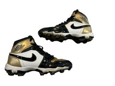Used Nike Jr FB Cleats Gold Junior 04 11873-S000232624