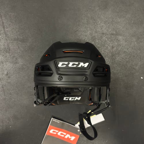 *RARE* Matte Black CCM Tacks 710 Helmet Pro Stock Medium (New)