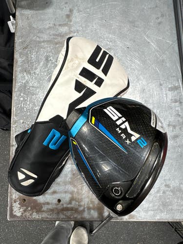Used Taylormade SIM 2 MAX Mens Driver RH 10.5 Degree 11337-S000479763