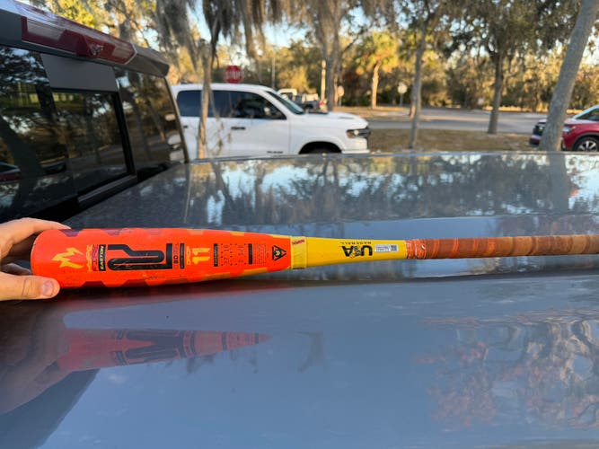 2025 Easton Hype Fire Composite USABat Certified Bat (-11) 16 oz 27" (Used)