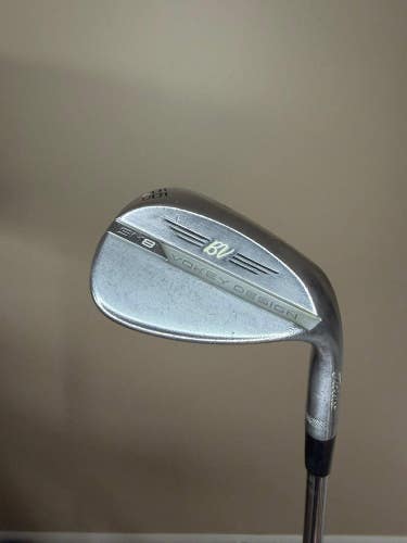 Titleist Vokey SM8 Tour Chrome Sand Wedge 56/12D KBS Tour 120 Stiff Flex 35.5