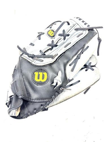 Used Wilson A360 BB/SB Glove RH Throw Grey 14" 11860-S000304713