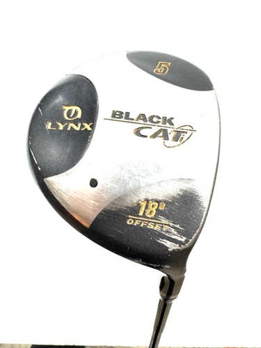 Used Lynx BLACKCAT Mens Fairway Wood RH 5 Wood 11860-S000304692