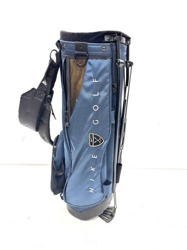 Used Nike GOLF BAG Mens Stand Bag Navy Blue 11860-S000304686