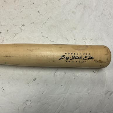 Used Rawlings 243 BIG STICK ELITE MAPLE BB/SB Wood Bat Almond 33" 11855-S000199459