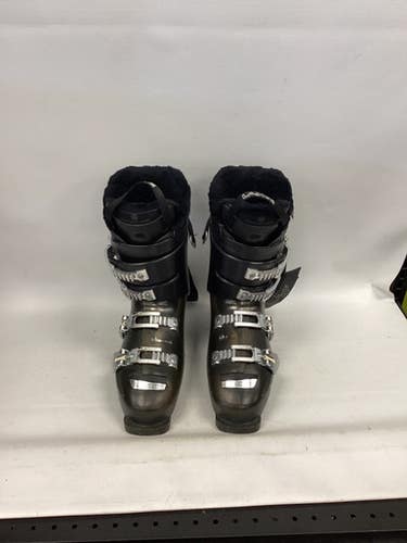 Used Lange RX80 L.V. Womens DH Ski Boot Black 260 MP - M08 - W09 11851-S000043289