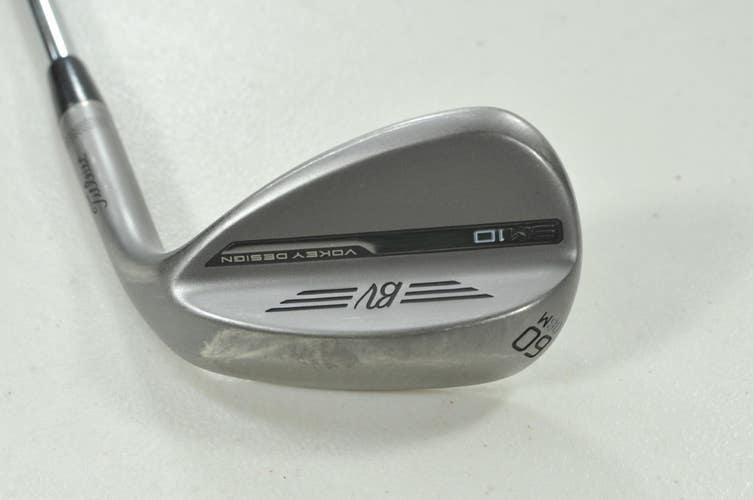 Titleist Vokey SM10 Nickel 60*-08M Wedge Right BV Wedge Flex Steel #211772