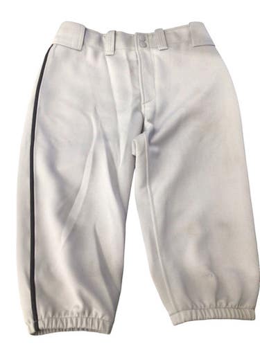 Used Mizuno BASEBALL PANTS BB/SB Pant Boys Grey 2X 11760-S000088161