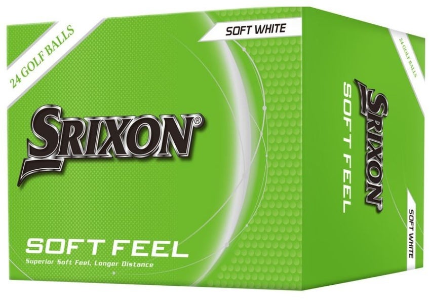 Srixon Limited Edition Soft Feel Golf Balls White 24 Ball Double Dozen NEW