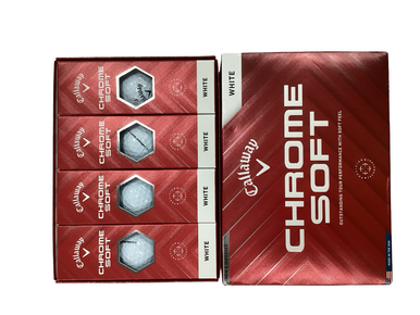Used Callaway CHROME SOFT 12 Pack - Golf Balls 11613-S000177253