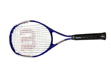 Used Wilson MATRIX Adult Tennis Racquet Royal Blue 3 3/8" 11613-S000177246