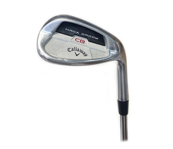 Callaway Mack Daddy CB 52*/12* Gap Wedge Steel KBS Hi-Rev 2.0 105 Stiff Flex
