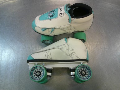 Used VNLA JUNIOR Senior Roller Quad Skates White Senior 10 11339-S000199064