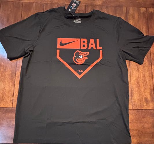 Baltimore Orioles Dri-Fit Short Sleeve Tee Adult XXL NWT