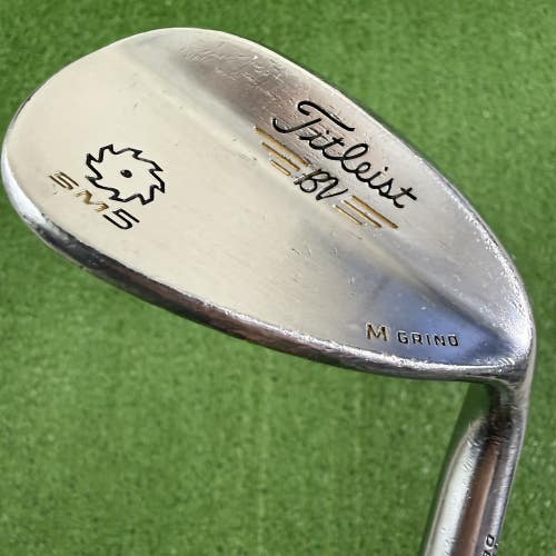 Titleist Vokey SM5 Chrome M Grind 58* Lob Wedge 58-08 Steel 35