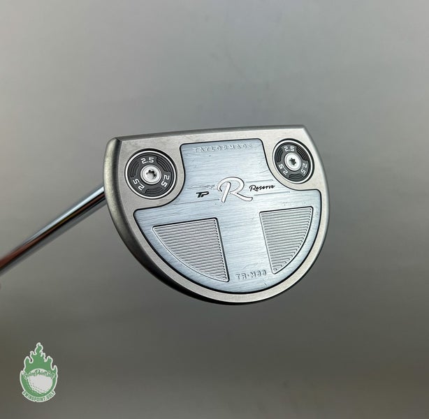 Used Left Handed TaylorMade TP Reserve TR-M33 34.5" Putter Steel Golf Club