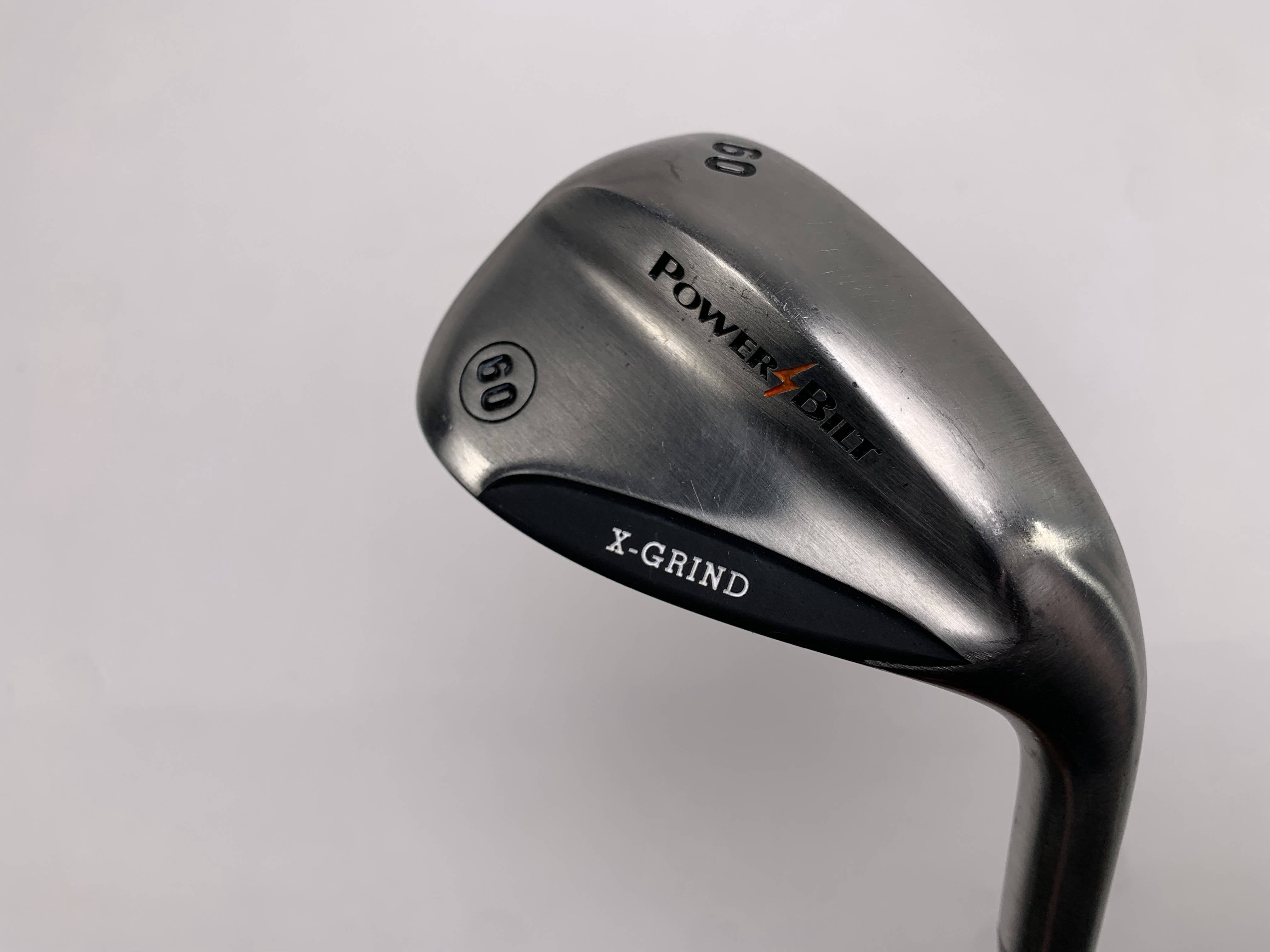 Crosse De Golf PowerBilt Renewal Lob Wedge 60° | Acier Flexible Régulier | Comme Neuf