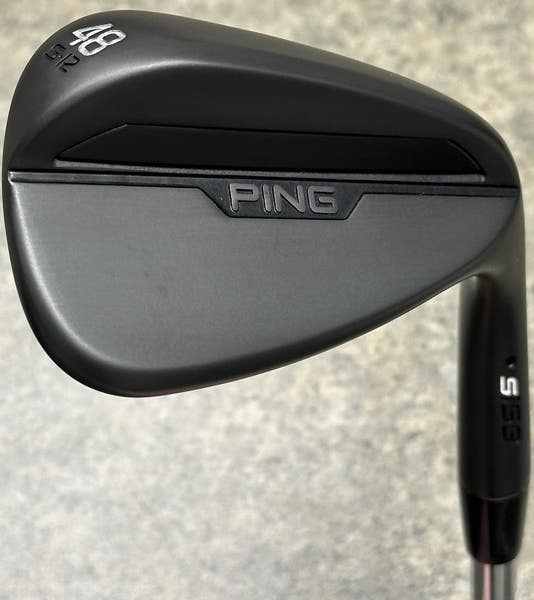 PING S159 Midnight Black Pitching PW Wedge 48-12* S-Grind Steel Z