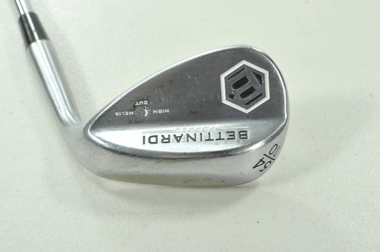 Bettinardi H2 Satin Nickel 54*-10 Wedge Right DG S200 Stiff Flex Steel # 211884