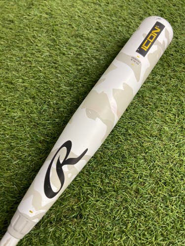 2025 Rawlings Icon Composite Bat USSSA Certified (-8) 22 oz 30" (Used)