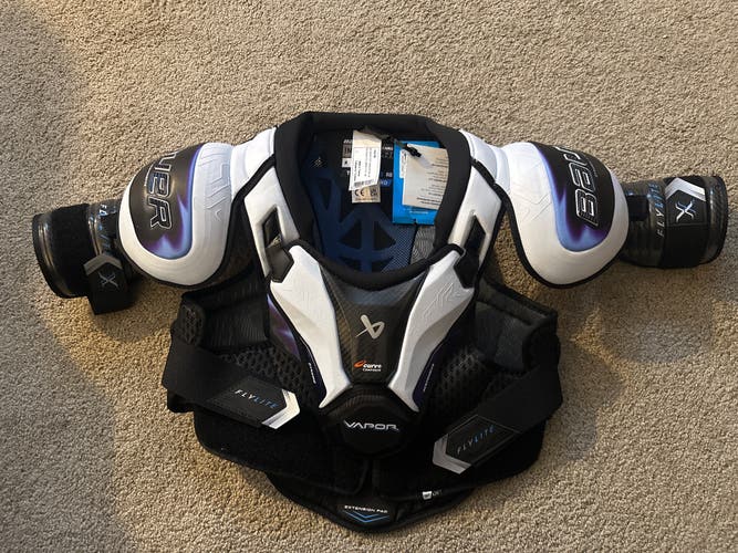 Intermediate Large Bauer Vapor Flylite Shoulder Pads (New)
