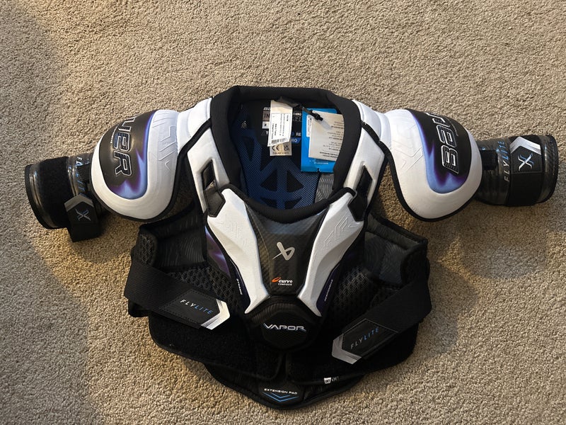 Intermediate Large Bauer Vapor Flylite Shoulder Pads (New)