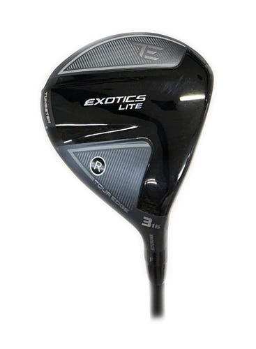 2026 Tour Edge Exotics Lite 16* 3 Fairway Wood Graphite Fujikura Ventus White