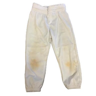 Used Alleson Baseball Pant Boys White SM 11730-S000069646