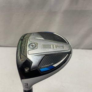 Used Taylormade SIM Mens Fairway Wood LH 3 Wood 11490-S000269007