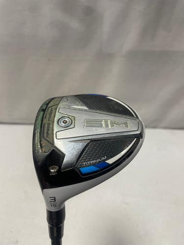 Used Taylormade SIM Mens Fairway Wood LH 3 Wood 11490-S000269007