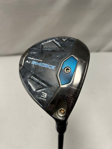 Used Callaway PARADYM AI SMOKE MAX Mens Fairway Wood RH 3 Wood 11490-S000268850