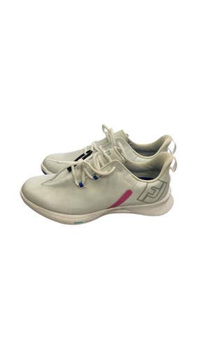Used Foot Joy Womens Golf Shoes White Senior 9.5 11859-S000023327