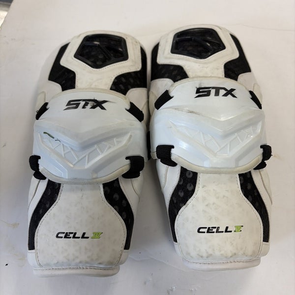 Adult Size Medium STX CELL IV Lacrosse Elbow Pads.