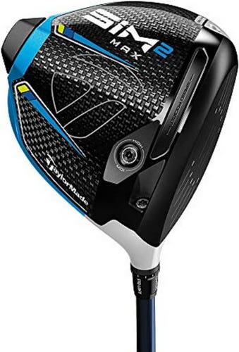 NEW TaylorMade Sim2 Max 10.5* Driver Graphite Fujikura Ventus Blue 5-R Regular