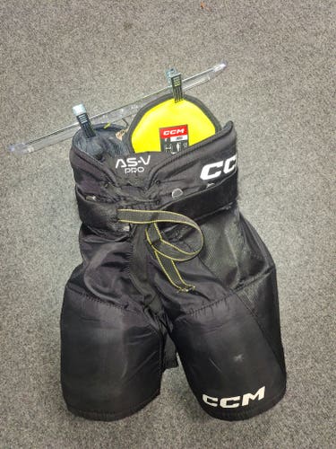 CCM Tacks AS-V Pro Hockey Pants Yth Large Black (Used)